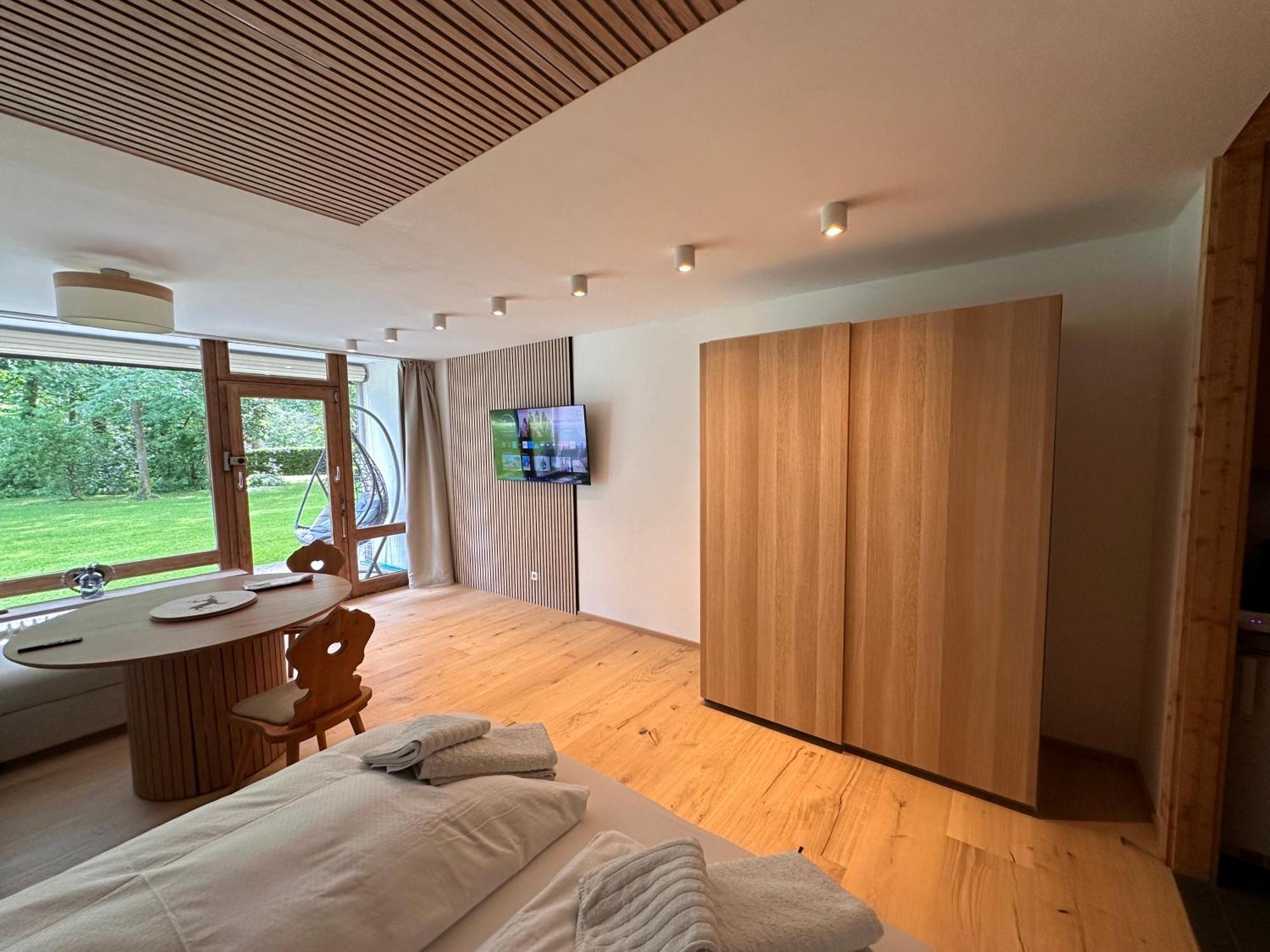Studio Mit Indoor Pool Und Garten Sankt Martin bei Lofer Extérieur photo