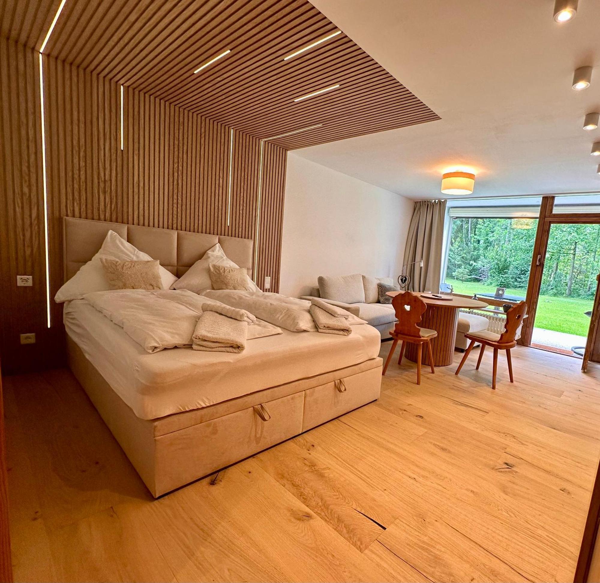 Studio Mit Indoor Pool Und Garten Sankt Martin bei Lofer Extérieur photo